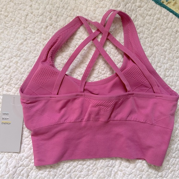 NWT Hot Pink Sports Bra - Picture 2 of 4